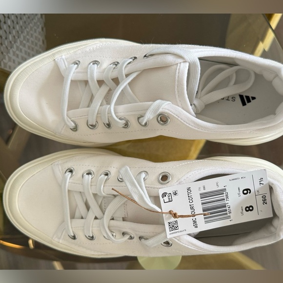 Stella McCartney Solid Canvas Court Sneakers (8M/9W) - Picture 7 of 7